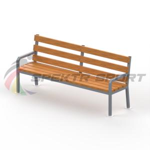 Купить Уличная скамейка со спинкой Дача в Лисках 