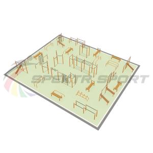 Купить Парковая площадка для Воркаут и WRK 6_76mm в Лисках 