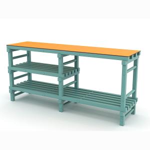 Купить Стол для бассейна, жесткий ПВХ, 1988х554х920 мм в Лисках 