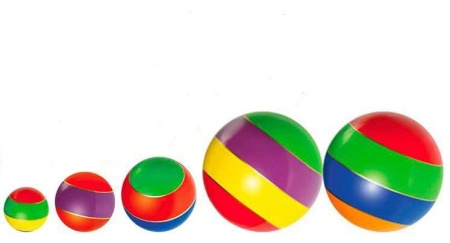 Купить Мячи резиновые (комплект из 5 мячей различного диаметра) в Лисках 