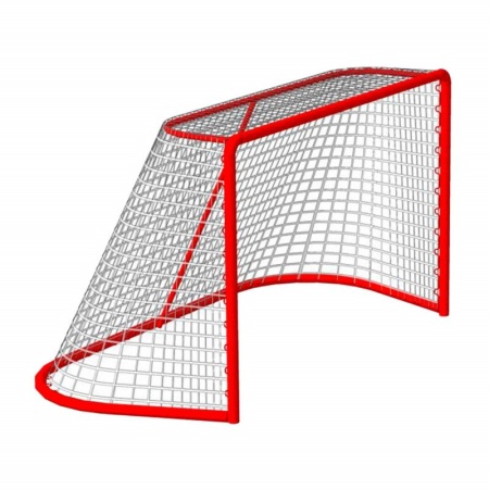Купить Сетка хоккейная на ворота 1,22мх1,83мх0,5мх1,15м, нить 3,5 мм, узловая в Лисках 