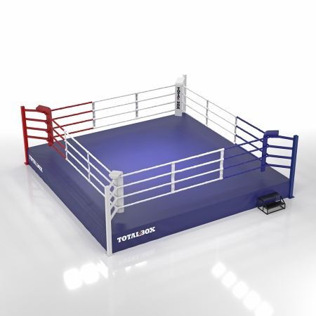 Купить Ринг боксерский Totalbox на помосте 0,5 м, 7х7м, 6х6м. в Лисках 