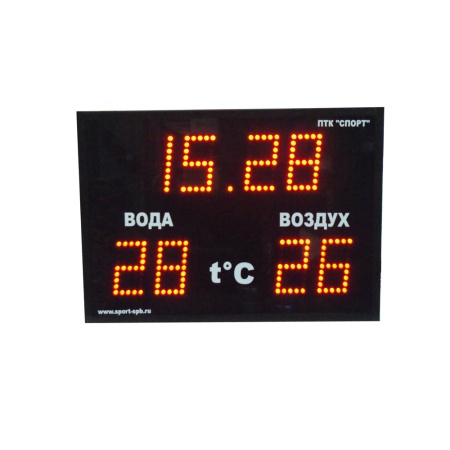 Купить Часы-термометр СТ1.13-2t для бассейна в Лисках 
