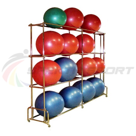 Купить Стеллаж для гимнастических мячей 16 шт в Лисках 