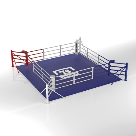 Купить Ринг боксерский напольный Totalbox на упорах 6х6м в Лисках 