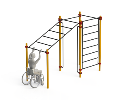 Купить Спортивный комплекс для инвалидов-колясочников WRK-D15_76mm в Лисках 