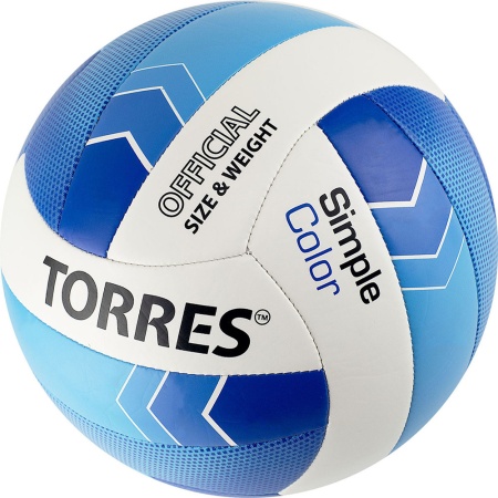 Купить Мяч волейбольный Torres Simple Color любительский р.5 в Лисках 